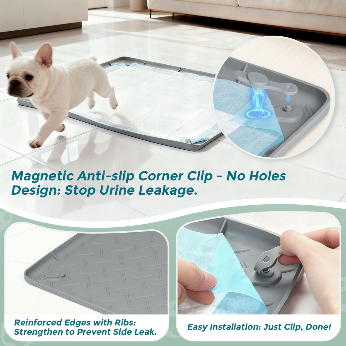 Silicone Pet Urine Pad Training Aid For Dogs