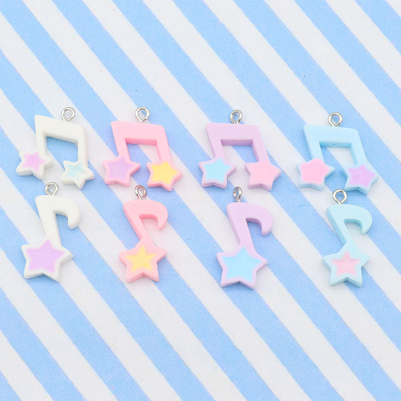 DIY Ornament Accessories Resin Note Five-pointed Star Note