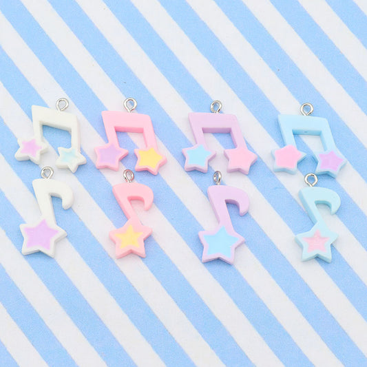 DIY Ornament Accessories Resin Note Five-pointed Star Note