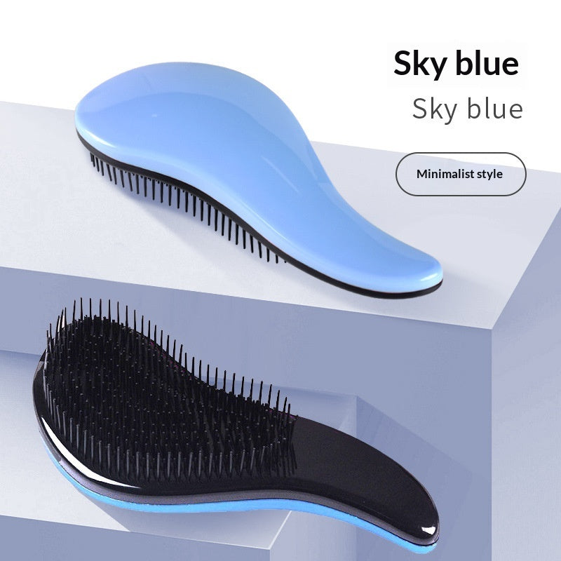 Pet Comb Anti Static Massage Sky Blue