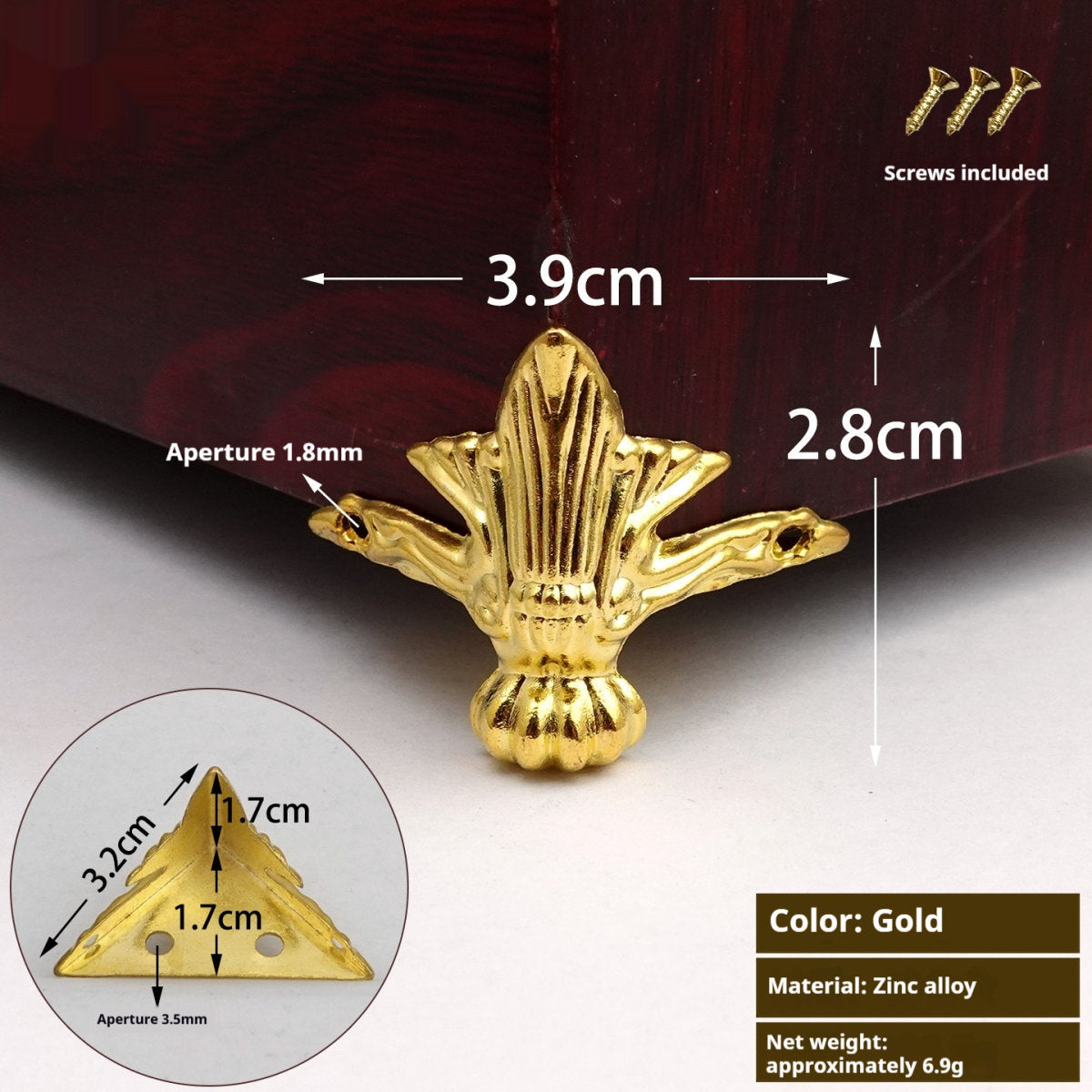 Storage Box Hardware Accessories Metal Corner Guards