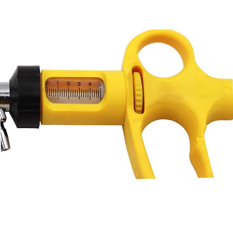 Adjustable Continuous Syringe For Veterinary Medicine Feeding And Breeding Equipment