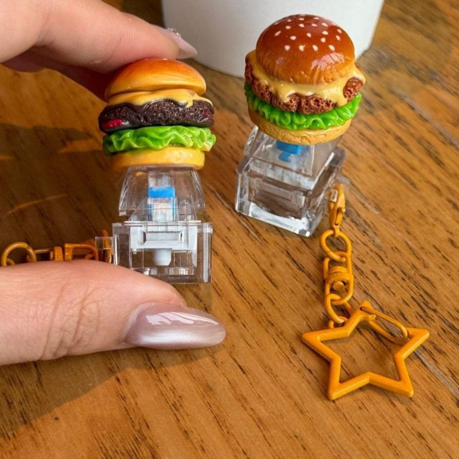 Food-themed Stress-relief Toy Keychain