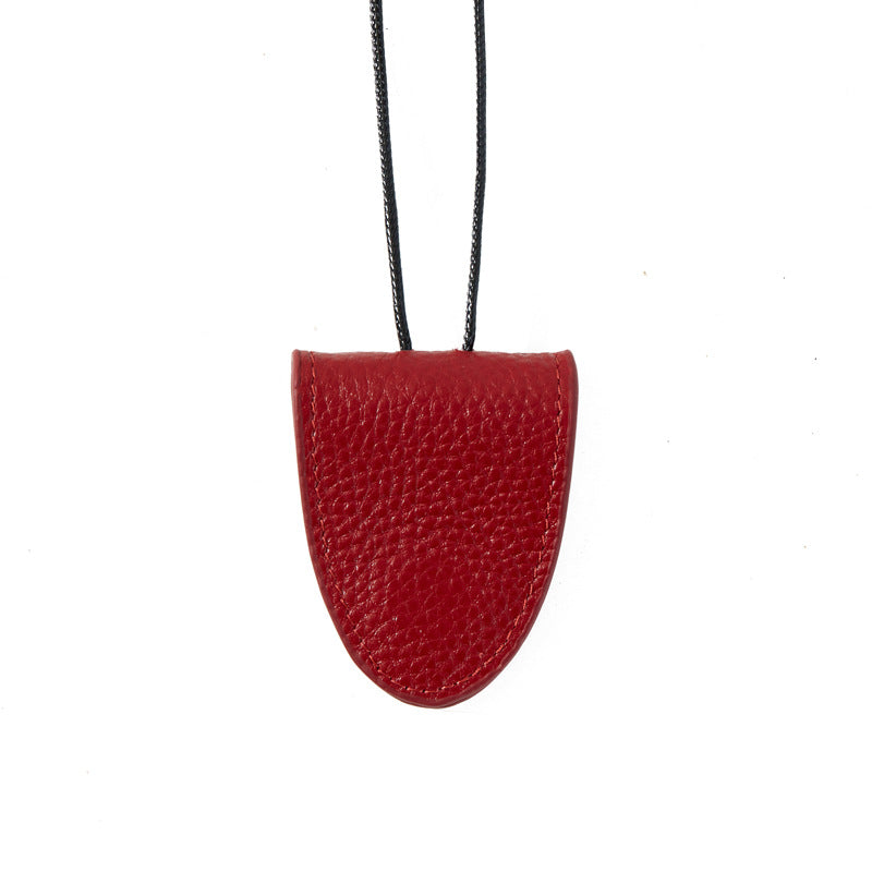 First-layer Cowhide Neck-hanging Magnetic Outdoor