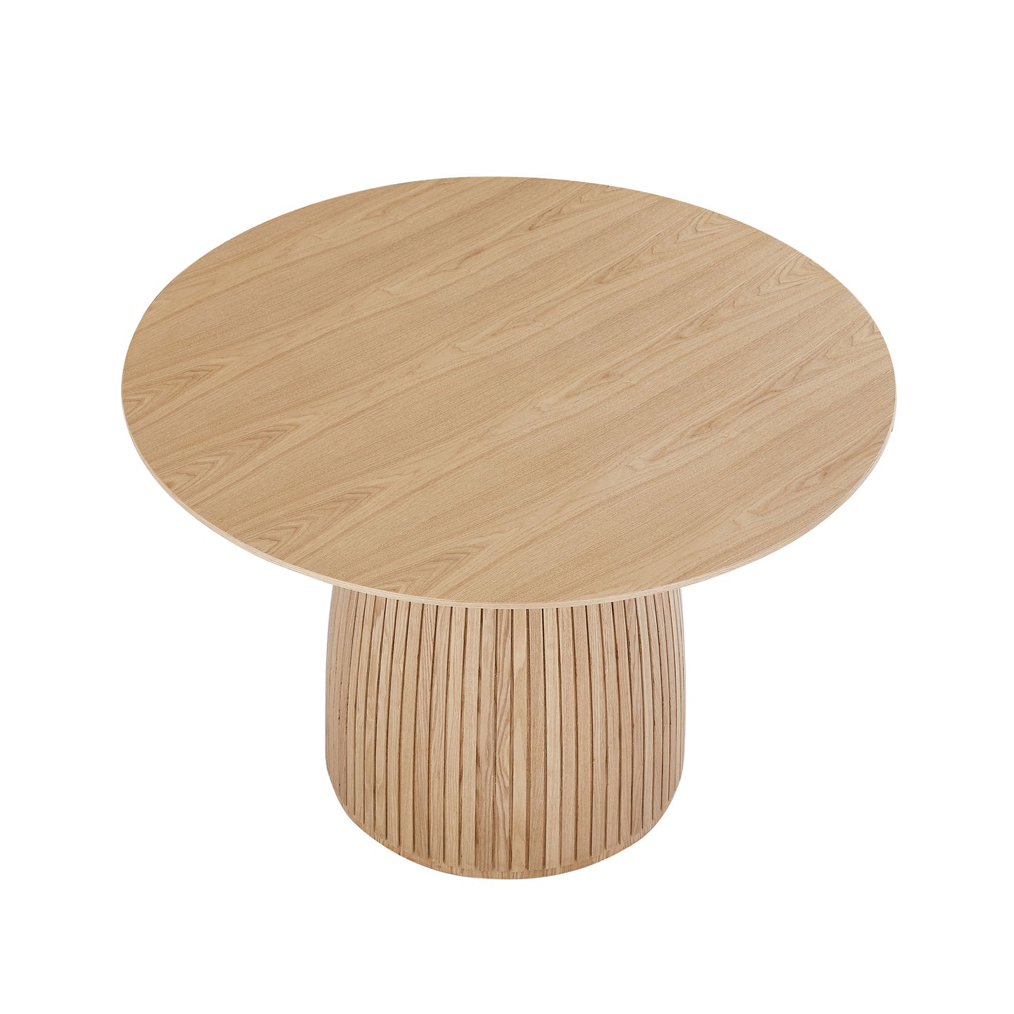 Round Dining Table Modern Wood Kitchen Table 47.24  Circular Tabletop For Leisure Coffee Table OAK.
