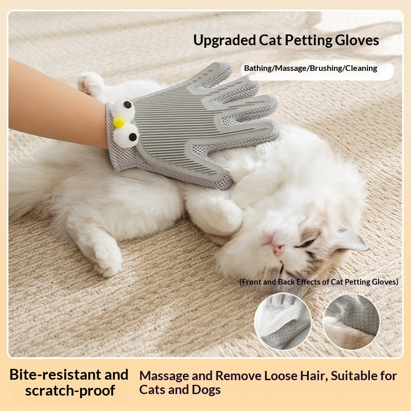 Double-sided Cat Grooming And Cleaning Glove