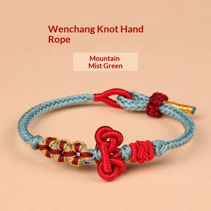 Handwoven BraceletA Gift For Girls Taking Middle And High School Exams