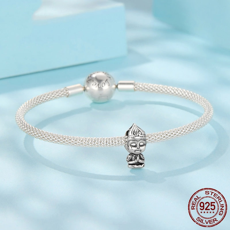 Diy Bead Accessories Cartoon S925 Sterling Silver Beads
