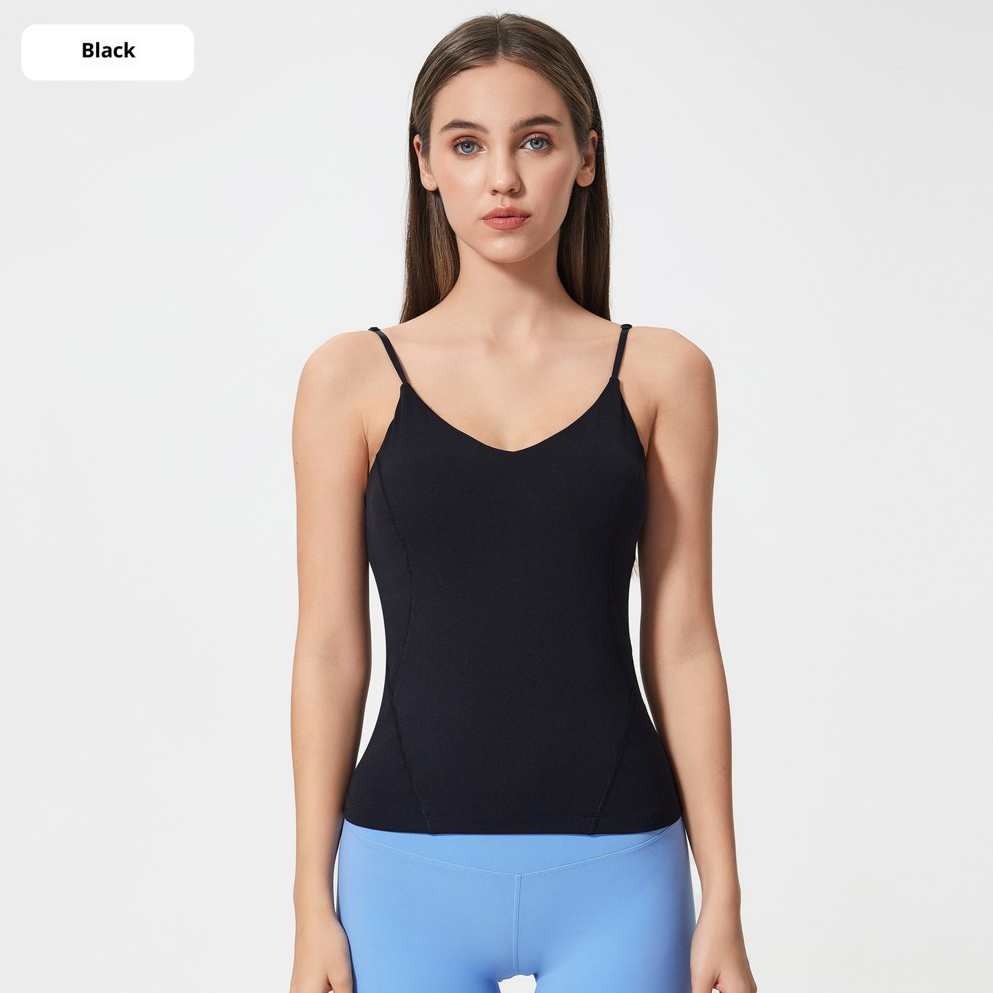 New Style With Chest Pad Nude Feel Shaping Fitness Yoga Wear Sexy Sling