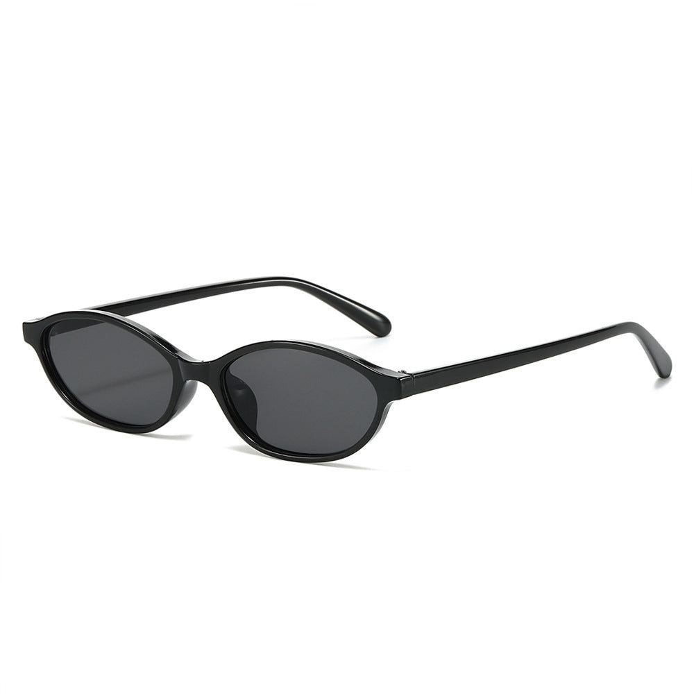 European And American Fashion Oval Small-frame Sunglasses