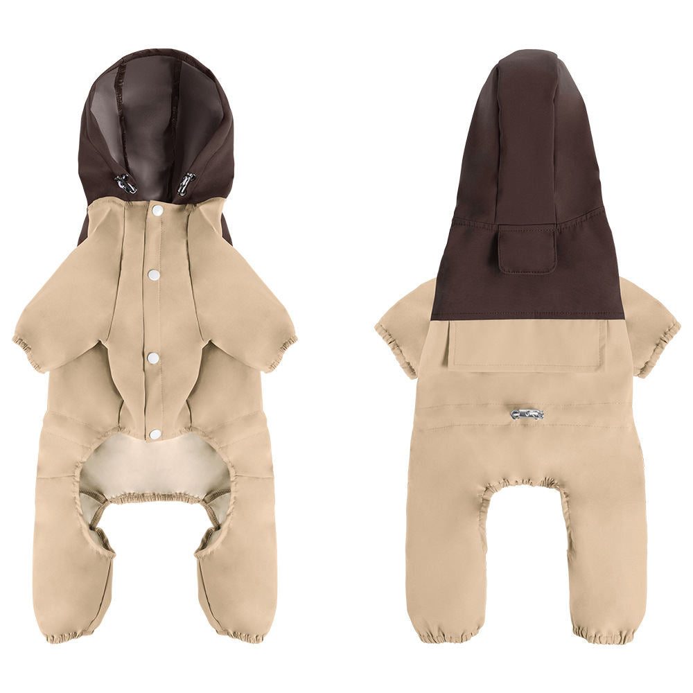 Pet Small And Medium Sized Dog Waterproof And Dustproof Shell Jacket