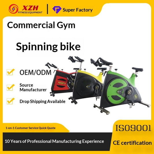 Spinning Bicycle Fitness Bicycle 13kg Flywheel Commercial Home Full Package Silent Private Teaching Studio Fitness Training Camp