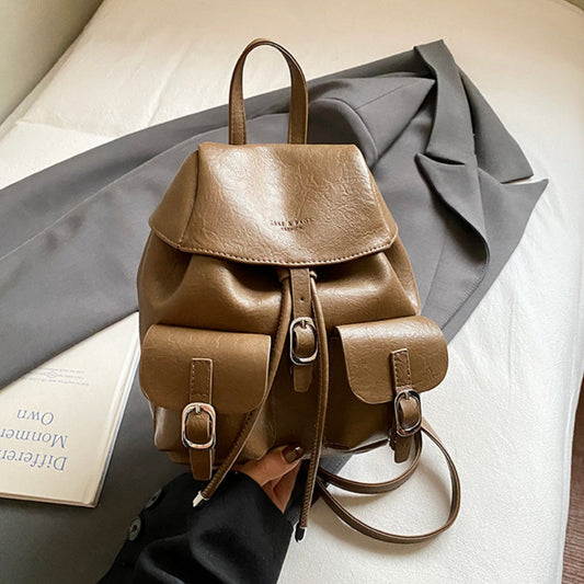 Korean-style Fashionable Streetwear Travel Backpack For Students