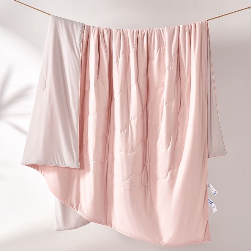 Small Cooling Summer Air-Conditioning Cool-Feel Ice Silk Summer Blanket