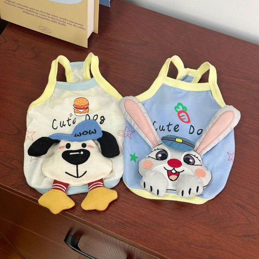 Breathable Strap Traction Teddy Pet Dog Clothes Supplies