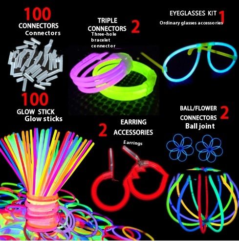 Light Stick Accessories Light-emitting Toys DIY Bangle Bracelet Hairpin Matching