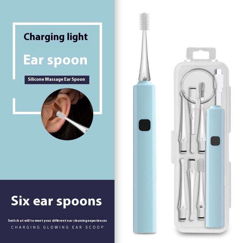 Children's Charging Visual Luminous Ear Pick Cleaning Suit