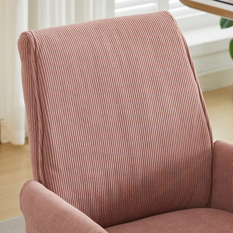 Height-adjustable Office Swivel Chair With Medium-high Backrest, Striped Upholstery Fabric And Ergonomic Shape - The Ideal Choice For Work, Study Or Relaxation. The Middle Back Support Provides Op