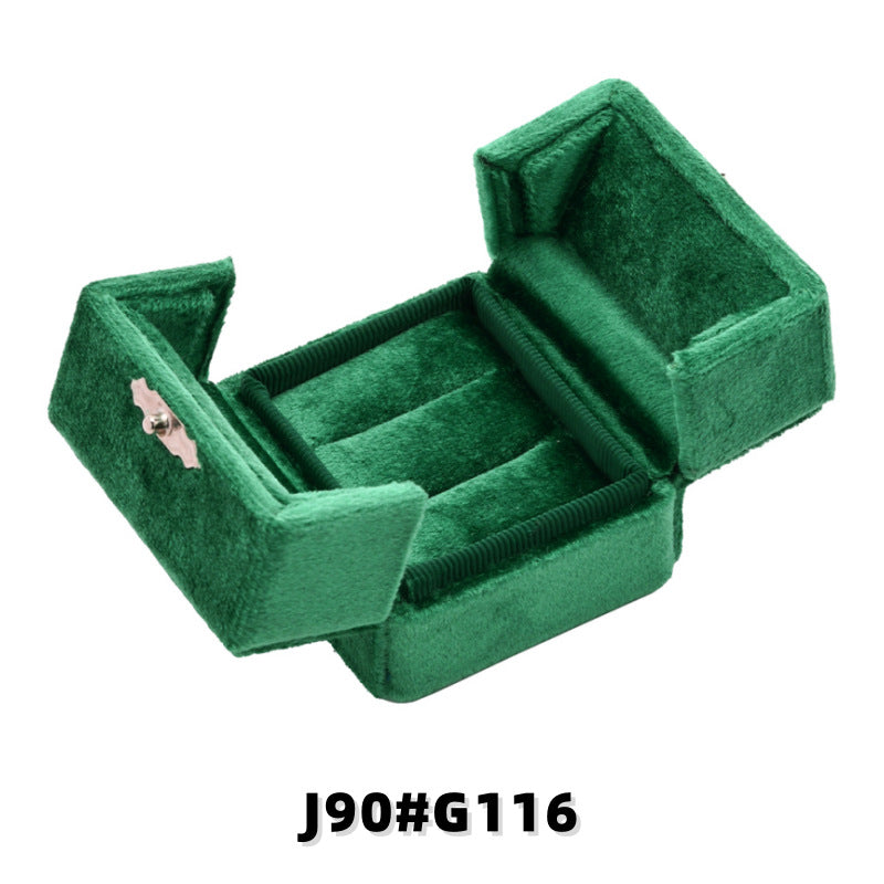 New Valentines Day Gift Pair Ring Jewelry Storage Box