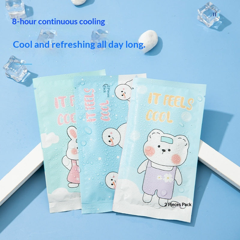 Summer Cooling Essential Cooling Ice Stickers For Heat Relief