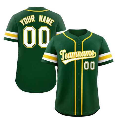 New European And American-style Quick-drying Baseball Jersey With 3D-printed T-shirt