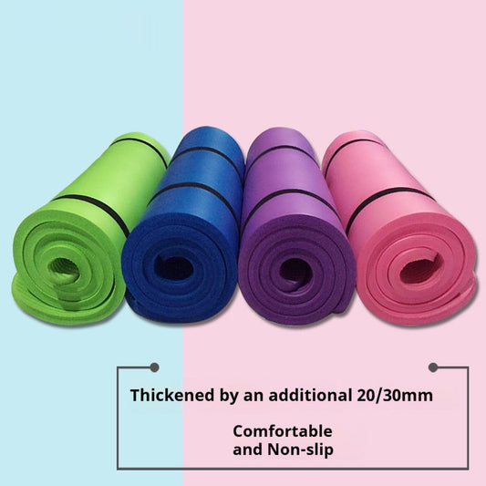 Extra-thick 20mm Widened And Lengthened Yoga Mat