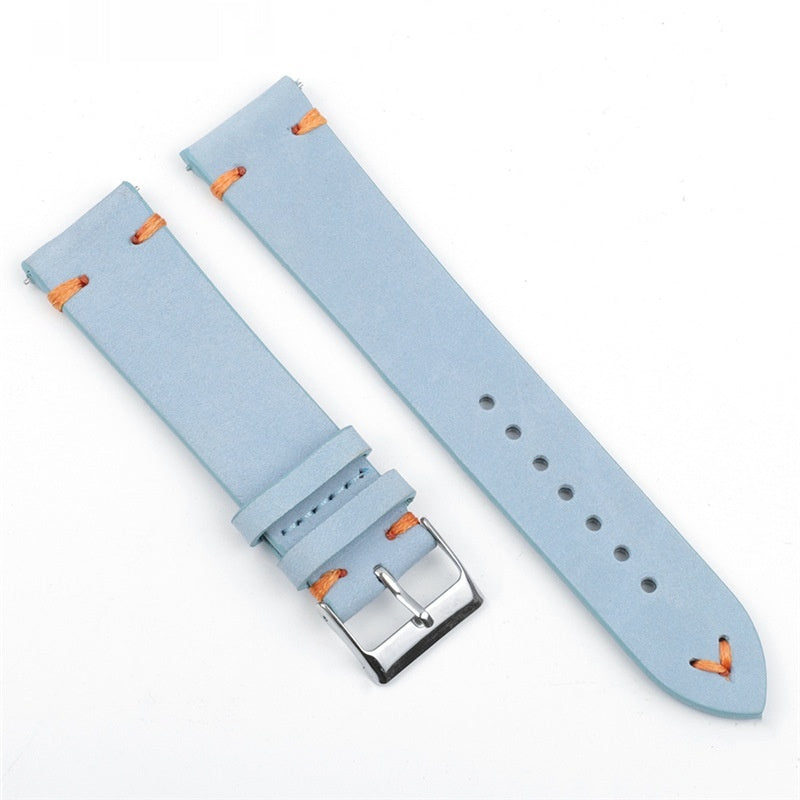 Quick-release Accessories For Matte Genuine Leather Watch Straps