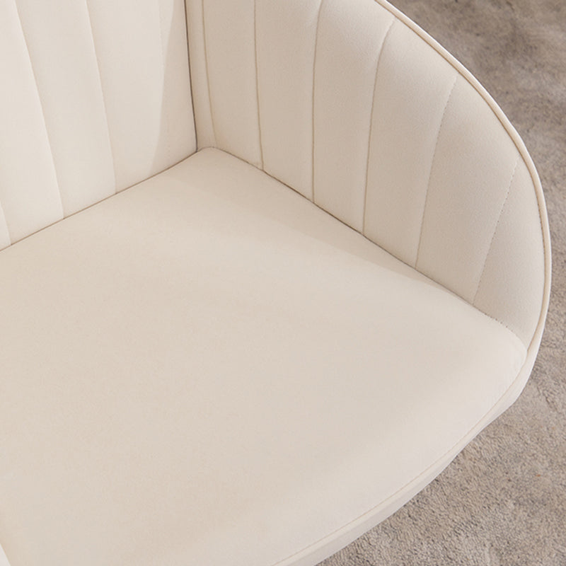 Height-adjustable Office Swivel Chair For Home And Bedroom, Ergonomic Swivel Chair With Backrest, Suitable For Long Periods Of Sitting.