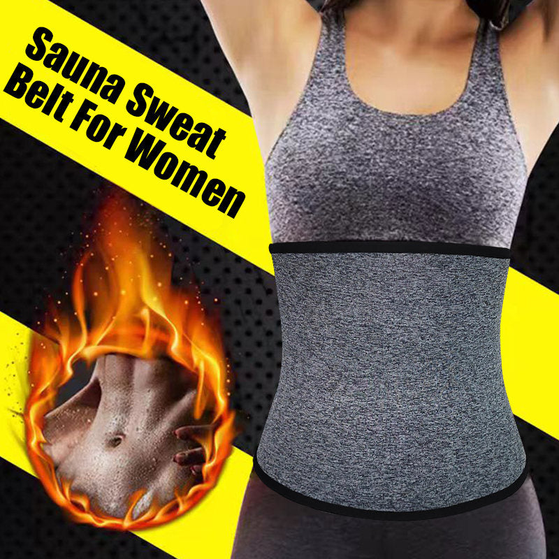 Sweat Waist Trainer Trimmer For Women Corset Cincher Underbust Sport Girdle Body Shaper For Workout