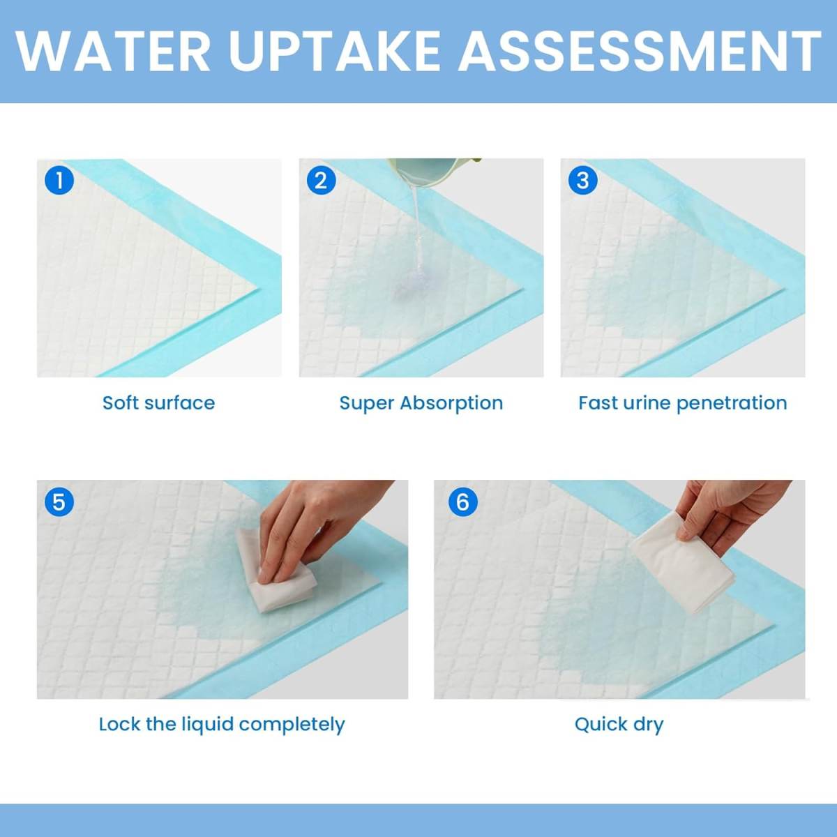 Pet Training Pads Puppy Toilet Dog Pee Indoor 60x90cm 60x60cm Super Absorbent 1 0 0pcs