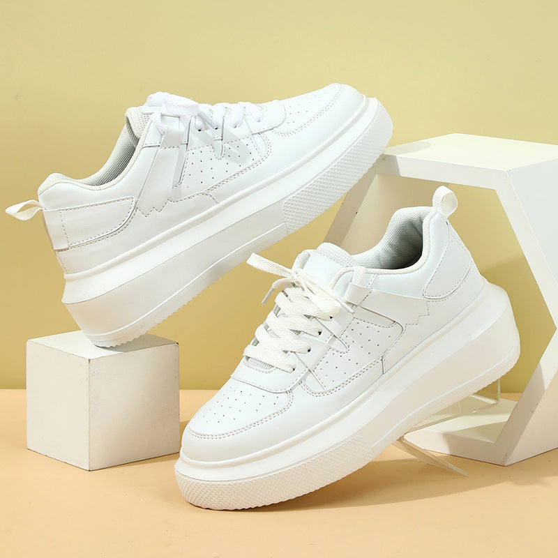 Platform Fashion Sneakers Lace-up Casual Sports Shoes
