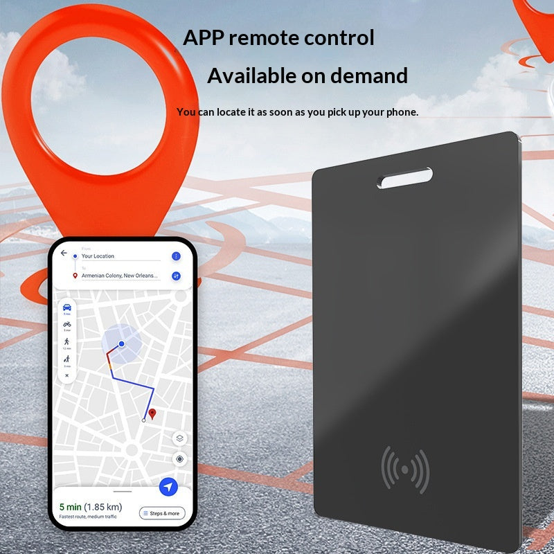 Ultra-thin Wireless Charging Smart Card Locator