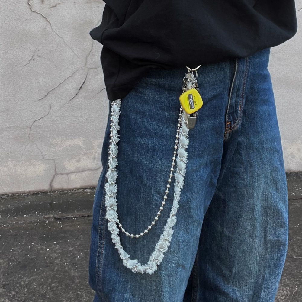 Metal Waist Chain Men's Accessories Retro Cool Pants Chain