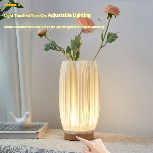 Charging Desk Lamp, Nordic-style Bedside Ambient Night Light