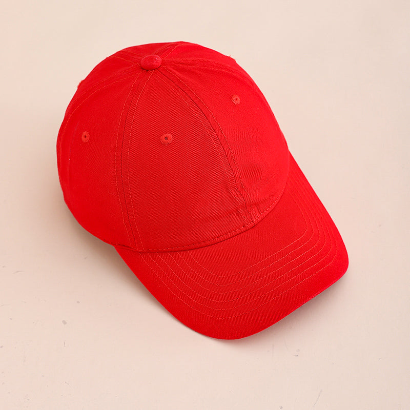 New Men's And Women's Solid-color Light Board Fashion And Simplicity Style Adjustable Baseball Cap Suitable For Outdoor Outings And Daily Commuting Outfits