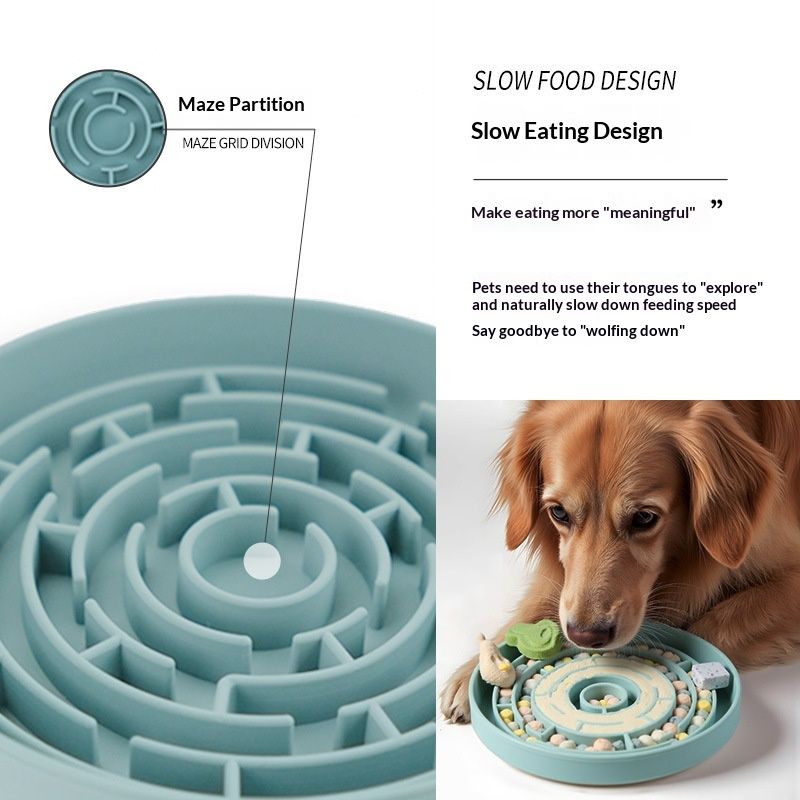Dog Licking Tray Pet Licking Mat With Silicone Suction Cup