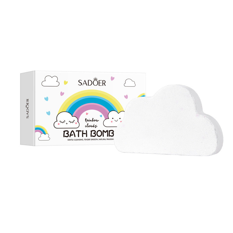 Rainbow Cloud Bath Salt Balls Deep Cleansing