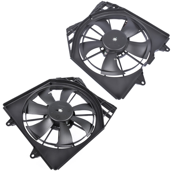 2PCS Left & Right Cooling Fan Replacement For Accord 2018-2022 38611-5PF-N11 19030-5PF-N12