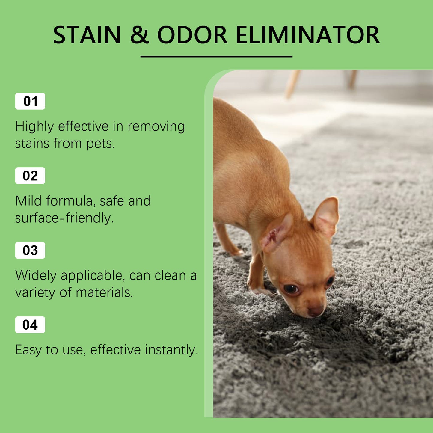 Pet Mucus And Saliva Cleaner Pet Stain Remover