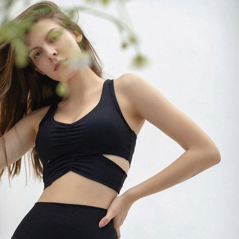 Sports Bras Shock-absorbing High-support Fitness And Yoga Wear
