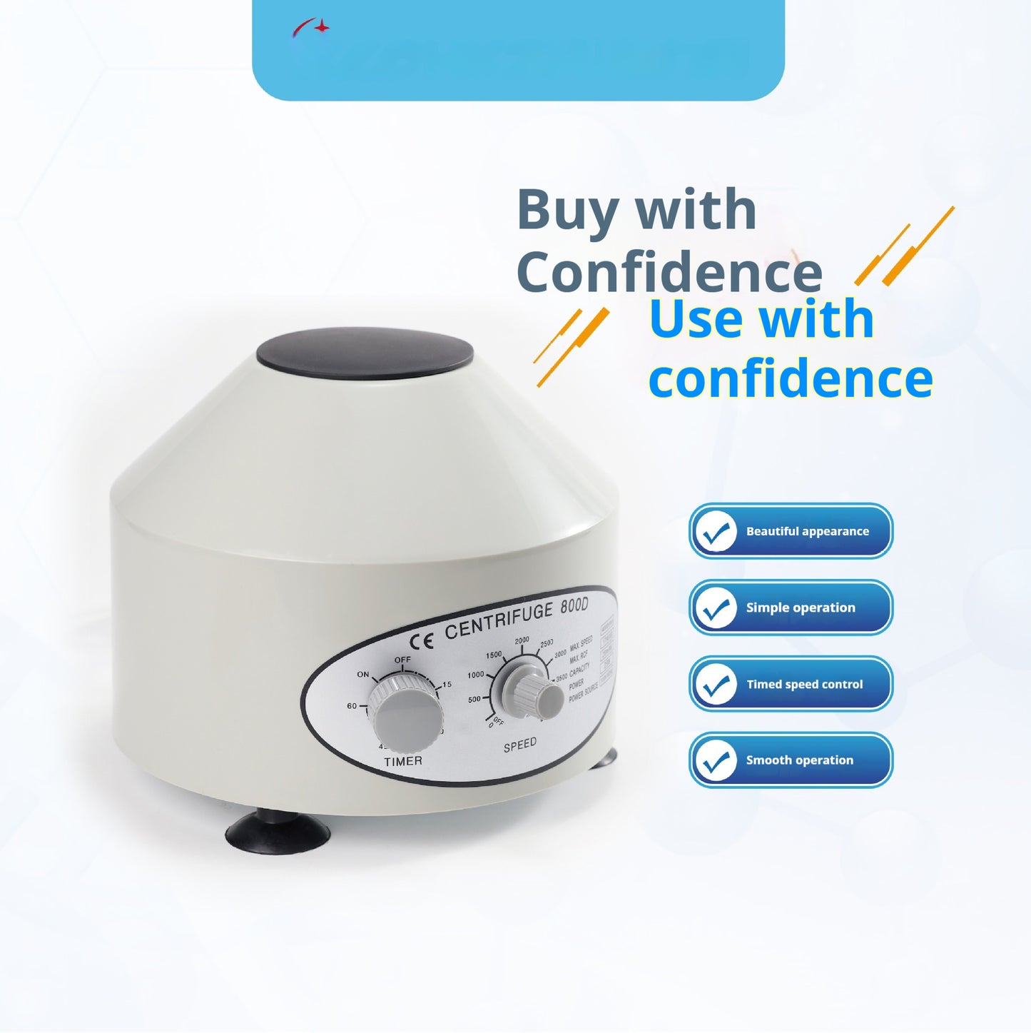 800D Laboratory Separation Equipment Centrifuge
