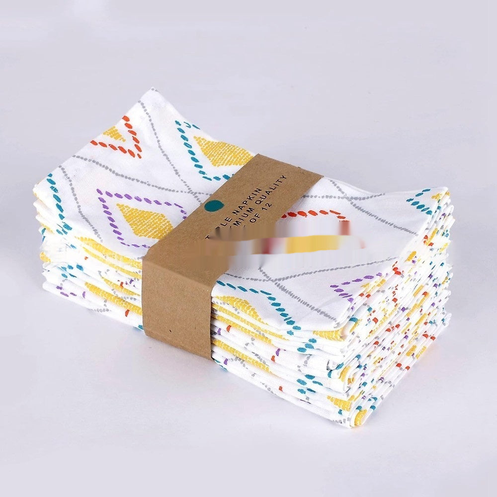 Kitchen Cotton Printed Tea Towel