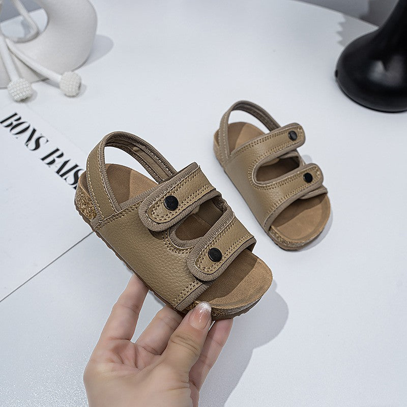 2026 Summer New Korean Style Kids Beach Sandals, Fashion Minimalist Comfortable Sandals For Boys And Girls