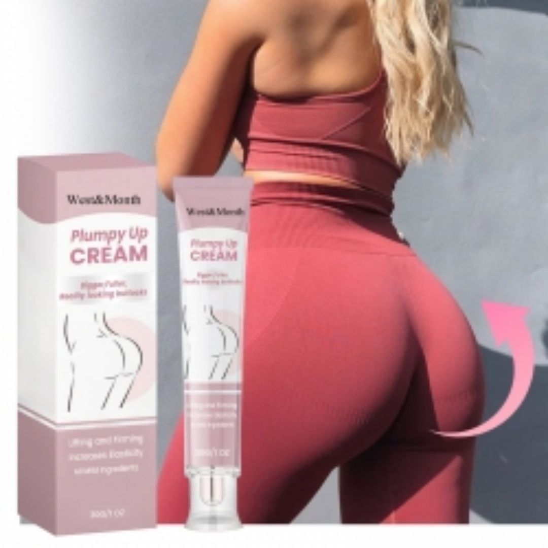West&Month Plumpy Up Cream, Massage Firming Moisturizing Beautiful Buttock Cream