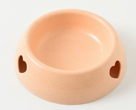 Love Pet Bowl-17.5 * 13cm-Orange-ABS-1 piece