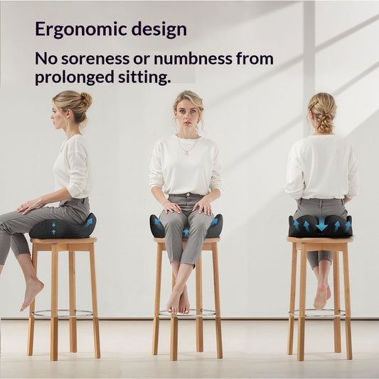 Memory Foam Seat Cushion Office Butt Pad