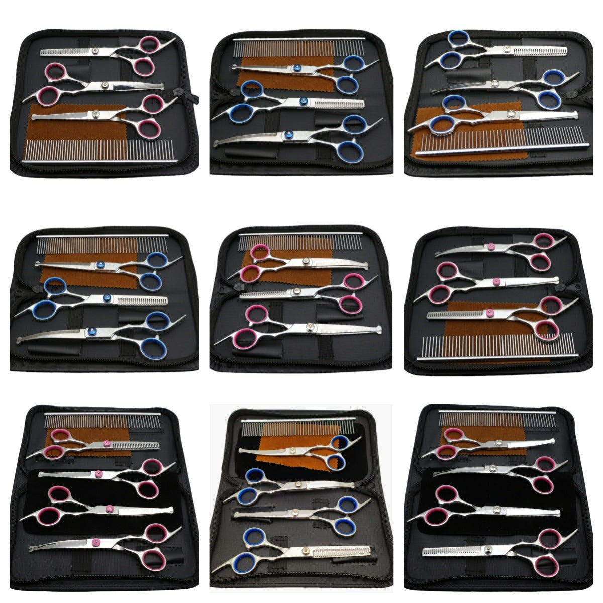 Haircutting Scissors, Comb, And Beauty Shears Set Hairdressing Tool