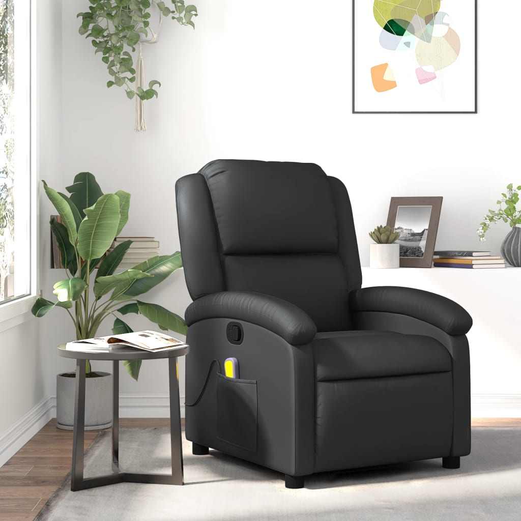 Massage Chair Recliner Genuine Leather   Massage Chair Recliner Genuine Leather