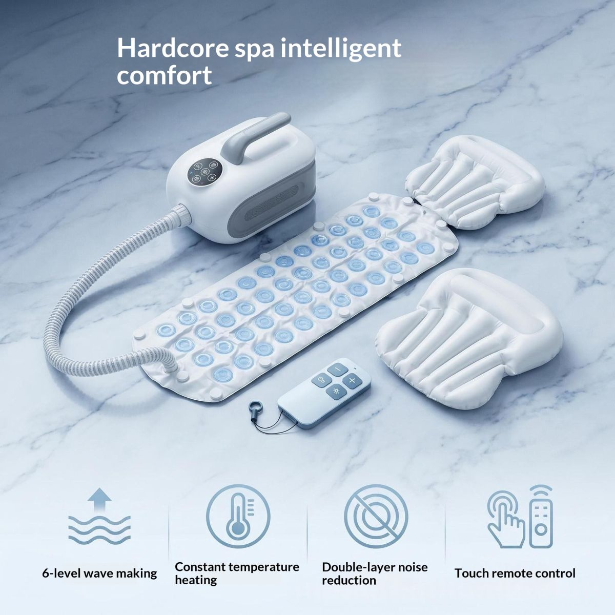 Double-layer Noise-reduction Hydrotherapy Massage Bathtub Spa Machine