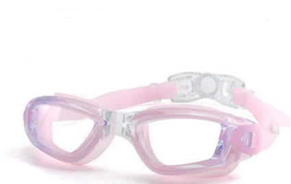 Outdoor Swimming Equipment Swimming Goggles Men And Women Same Style Plain Waterproof Anti-fog